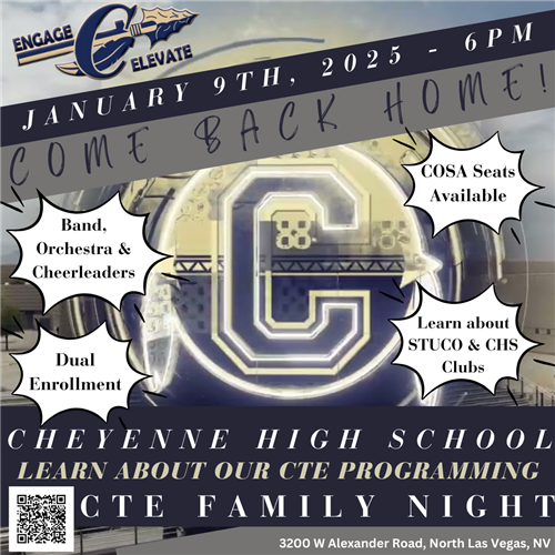 Come Back Home to our CTE Family Night!